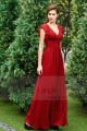 RASPBERRY LONG RED DRESS FOR COCKTAIL - Ref L785 - 03