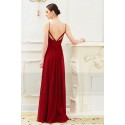Beautiful Raspberry Formal Evening Gowns With An Open Back - Ref L794 - 03