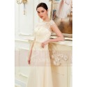 Champagne Long Dresses For women With Lace - Ref L798 - 03