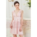 Robe Courte Rose Craquante Comme un Bonbon - Ref C846 - 02