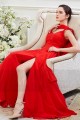 Robe de soiree Imperatrice Rouge Feu - Ref L788 - 06