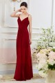 belle robe framboise pour mariage ou soirée ou une fete design du dos - Ref L794 - 06