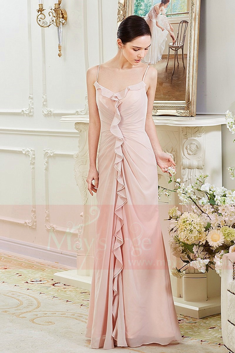 robe de soirée pas cher rose - Ref L800 - 01 robe de soirée pas cher rose - Ref L800 - 01