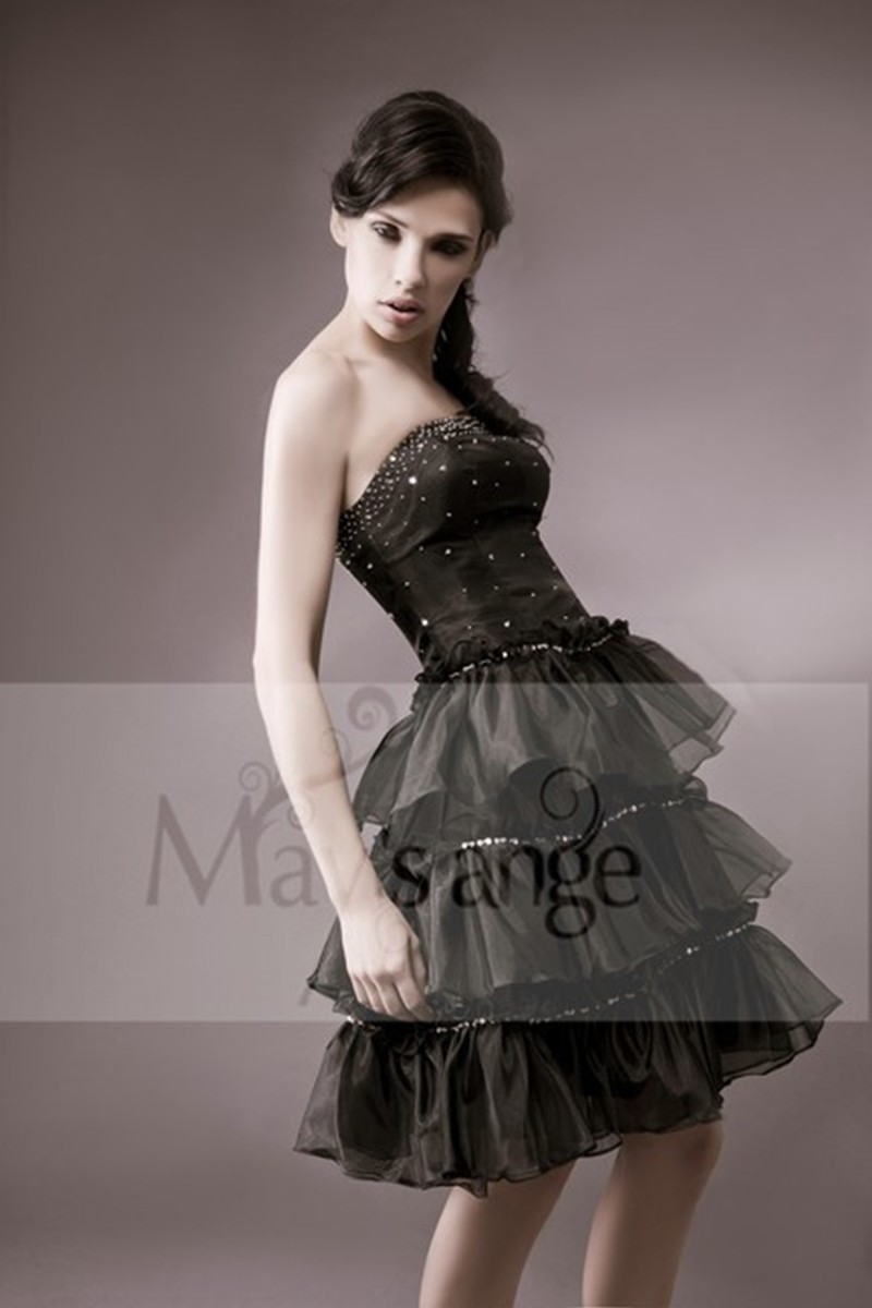 Robe de cocktail Soupçon de charme - Ref C110 - 01 Robe de cocktail Soupçon de charme - Ref C110 - 01