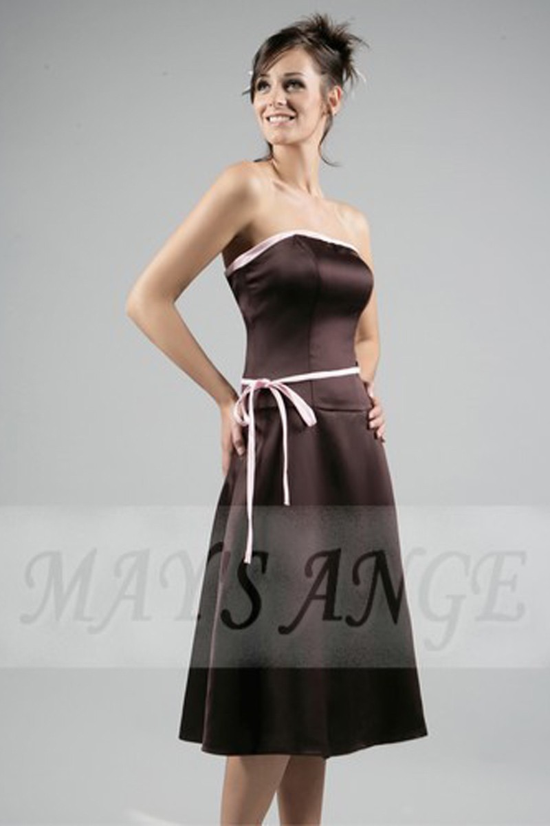 Robe de soirée Femme Fatale noire bustier - Ref L176 - Robes de
