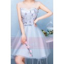 Tulle Short Bridesmaid Dress - Ref C854 - 03
