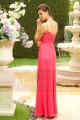 robe de soirée rose fuchsia longue chic - Ref L808 - 05