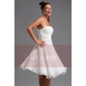 Short White Homecoming Dress - Ref C117 - 02
