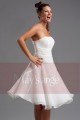 Short White Homecoming Dress - Ref C117 - 02