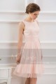 robe de fete courte petale de rose - Ref C794 - 02