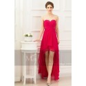 CHEAP SUMMER PINK DRESS HIGH LOW STYLE - Ref L763 - 02