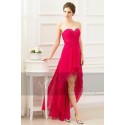 CHEAP SUMMER PINK DRESS HIGH LOW STYLE - Ref L763 - 03