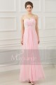 Long Sexy Pink Lace Dress With Slit - Ref L131 - 04