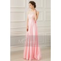 jolie robe de soirée longue rose glamour - Ref L760 - 02