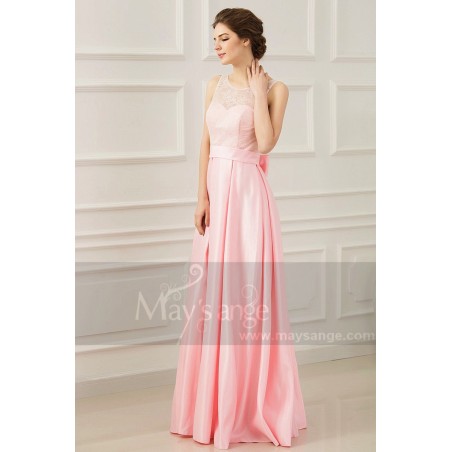 PRETTY LONG PINK DRESS FOR SPECIAL OCCASION