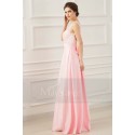 jolie robe de soirée longue rose glamour - Ref L760 - 03