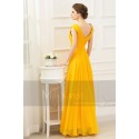 robe de soirée jaune jonquille - Ref L770 - 03