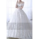 Off-The-Shoulder Sweetheart Tulle Lace Princess Wedding Dress 2018 - Ref M386 - 02