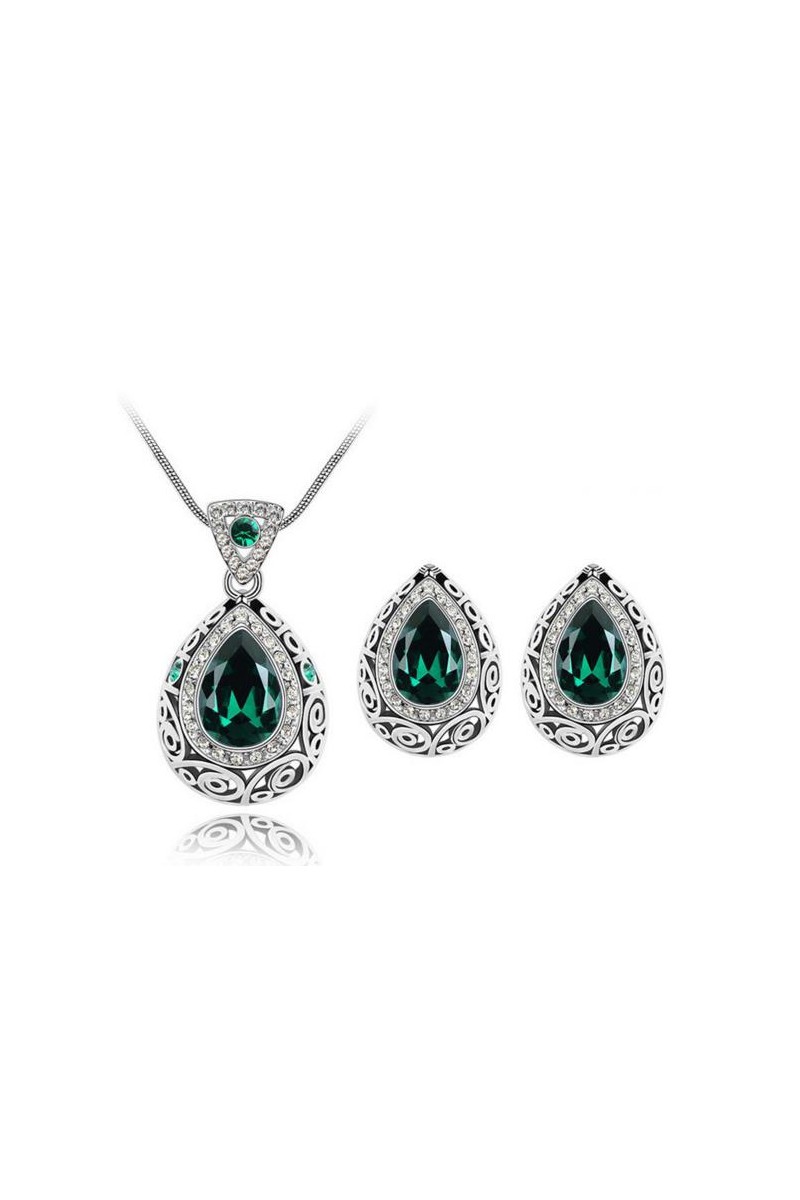 Bijoux F012 vert - Ref F012 - 01 Bijoux F012 vert - Ref F012 - 01