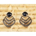 Bijou oreille femme bleu chic - Ref B009 - 05