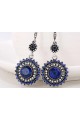 Crochet boucle oreille boheme - Ref B010 - 03