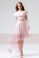 Chiffon Two-Pieces Pink Homecoming Dress - Ref C857 - 03