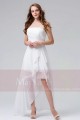 robe de fiançailles bustier longue blanche - Ref L828 - 02