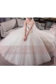 Tulle Strapless Wedding Dress With Lace Bodice - Ref M402 - 03