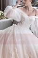 robe de mariée vintage sur mesure princesse - Ref M396 - 02