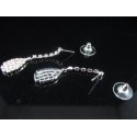 Trendy wedding necklace and earring set - Ref E029 - 04