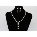 Wedding beaded necklaces set for women - Ref E036 - 02