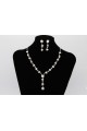 Collier de mariage petite perle blanche - Ref E036 - 02