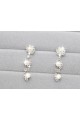 Collier de mariage petite perle blanche - Ref E036 - 04