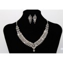 Elegant necklace and earrings set women - Ref E063 - 02