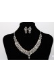 Elegant necklace and earrings set women - Ref E063 - 02