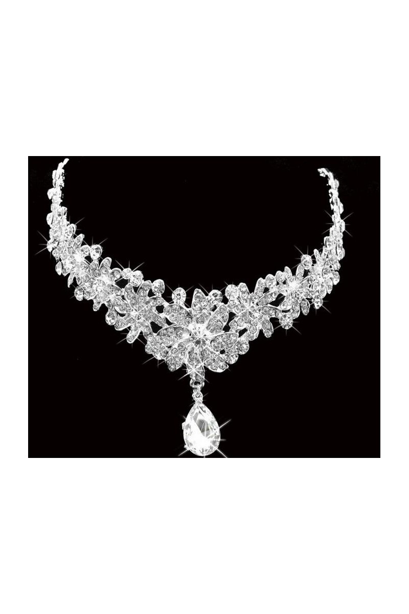 Stunning wedding tiaras sparkly crystal - Ref D004 - 01