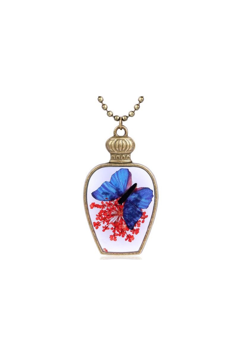 Collier or papillons - Bijoux Anciens Schaffner