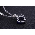 Collier femme ras de cou pendentif cœur - Ref F070 - 03