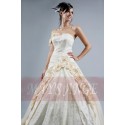 Cheap wedding dresses Peach with beautiful roses - Ref M030 - 02