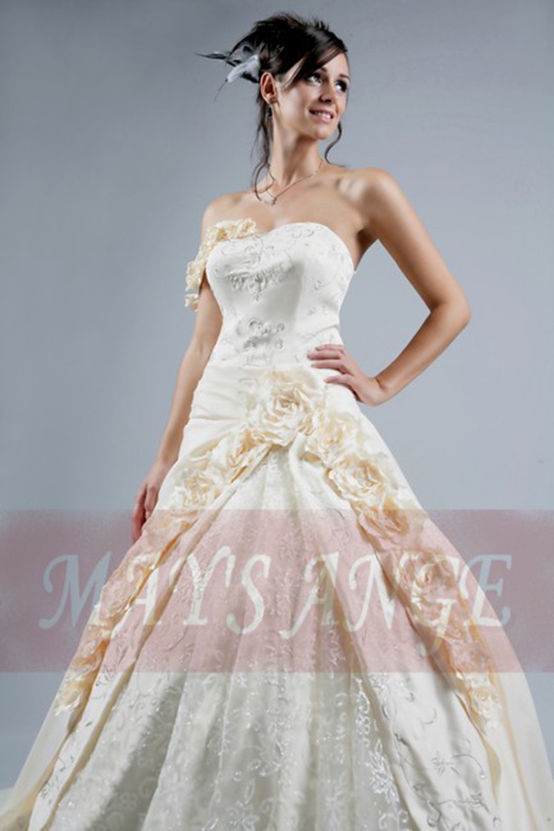 Robe de mariée Roseraie glamour - Ref M030 - 01