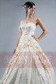 Cheap wedding dresses Peach with beautiful roses - Ref M030 - 02