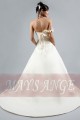 Cheap wedding dresses Peach with beautiful roses - Ref M030 - 03