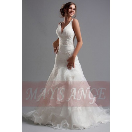 Robe de mariée effet Marilyn silhouette de rêve