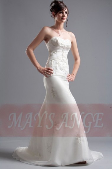 Robe de mariage Simplicité - M032 #1