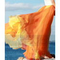 jupe femme orange l’été - Ref ju030 - 03