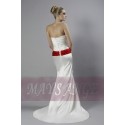 Online wedding dresses Brooke white satin - Ref M035 - 04