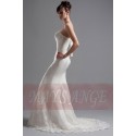 Beach wedding dress Mermaid With Train - Ref M037 - 03