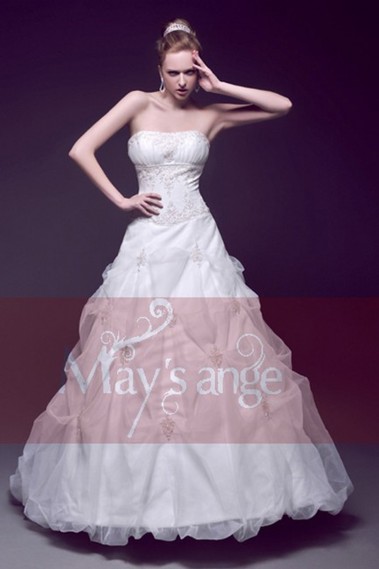 Vintage wedding dress Traditional - M039 #1