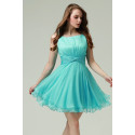 LIGHT BLUE SEXY COCKTAIL DRESS FOR SUMMER - Ref C571 - 05