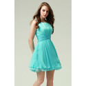 LIGHT BLUE SEXY COCKTAIL DRESS FOR SUMMER - Ref C571 - 02